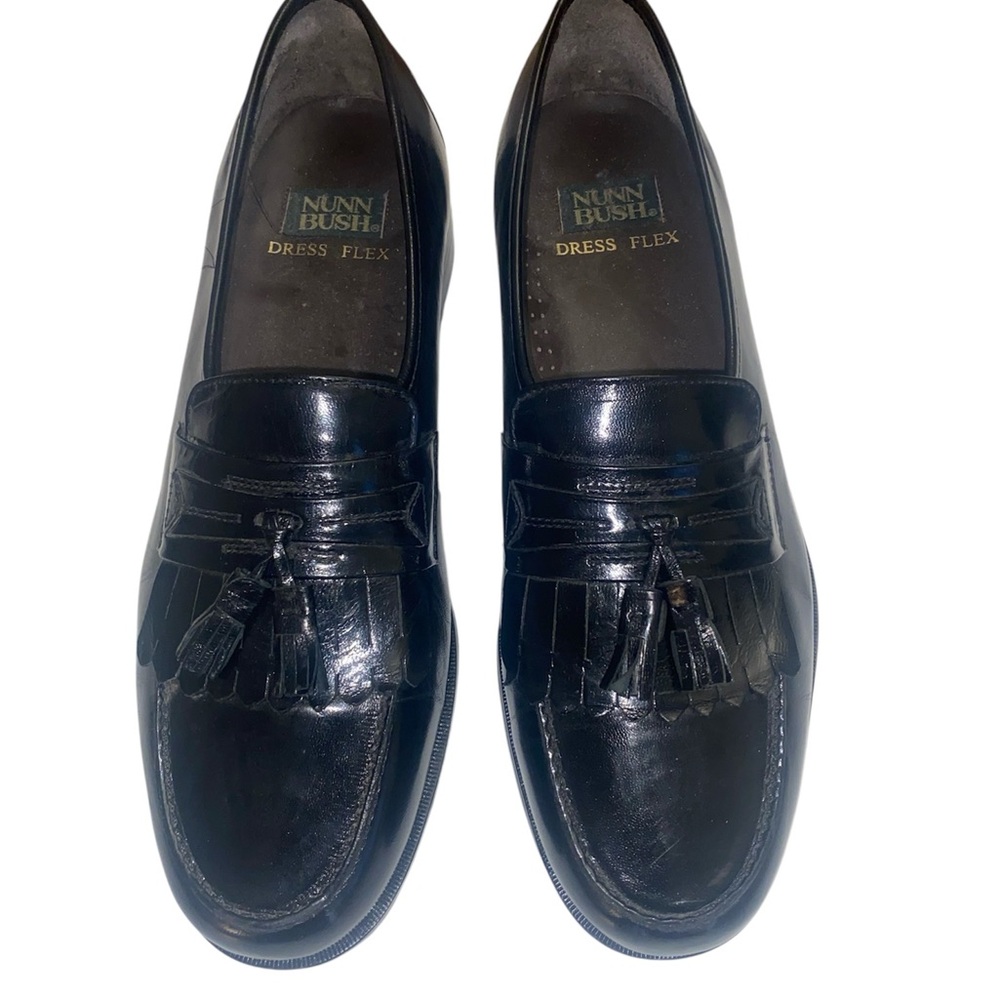 Nunn Bush Black Tassel Loafers Size 10.5 Pre owned